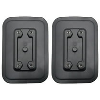 2Pcs Fishing Rod Holder Glue-On Pad Fish Finder Mounting For Inflatable Boats Fangkenuo