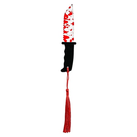Halloween Themed Page Marker with Tassels Acrylic Bookmarks Horror Book Markers Page Marker Reading Supplies for Student