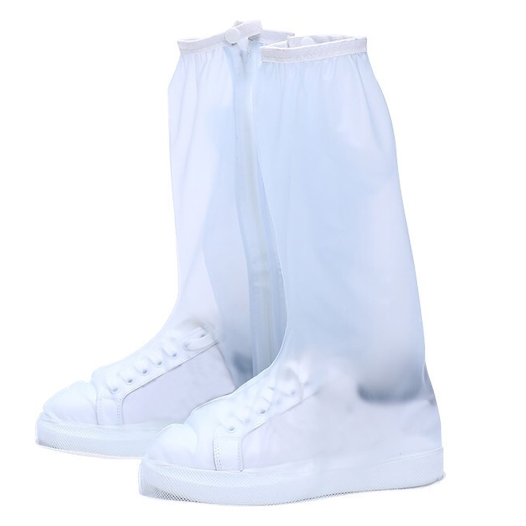 Unisex Rain Shoes Covers Reusable Waterproof Overshoes Anti-slip Practical 