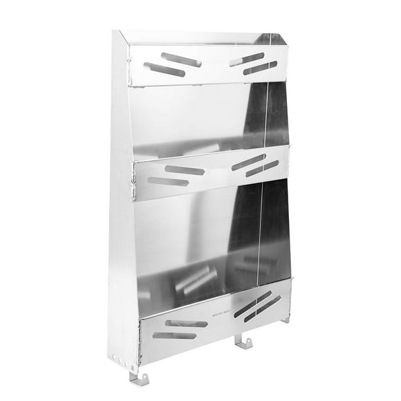 Black Boar Aluminum Large Storage Enclosed Trailer/Garage | Includes (3) Built-in Shelves and (2) Integrated Hooks | Durable Construction | Easy to Install (66110)
