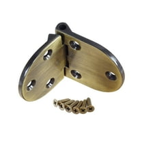 CKP #2213 Butler Tray Hinge, Brushed Antique Brass