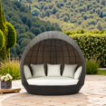 thumbnail image 6 of ZUO Marisol Beach Daybed Brown & Beige, 6 of 13