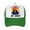 Green, variant on Patriotic Adjustable Sun Visor Outdoor Sports Cap Classic Design Breathable Mesh Hat Orange