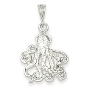 KEVIN JEWELERS Sterling Silver Octopus Charm