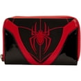thumbnail image 1 of Wallet Loungefly Marvel Miles Morales Cosplay Ziparround, 1 of 5