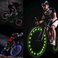 thumbnail image 3 of Luces de rueda de bicicleta LED Luces de radios de bicicleta impermeables ultrabrillantes Decoración de ciclismo Advertencia de seguridad Luz de tira de llanta para niños Adultos Montar de noche Modelos de batería coloridos BANYUO  Electrónica, 3 of 6