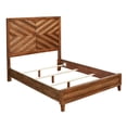 thumbnail image 4 of Pemberly Row Modern / Contemporary Queen Wood Bed in Toffee (Brown), 4 of 5