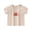 Beige, variant on Baby Boys Athletic Shirts Summer Cartoon Sun Print Round Neck Short Sleeve Soft Casual Comfortable T Shirts Sportwear,Beige,3-6 Months