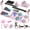 Pink, variant on Foldable 6-in-1 Portable Pilates Reformer Set with Timer for Home Workout, Core, Abs and Fitness Training