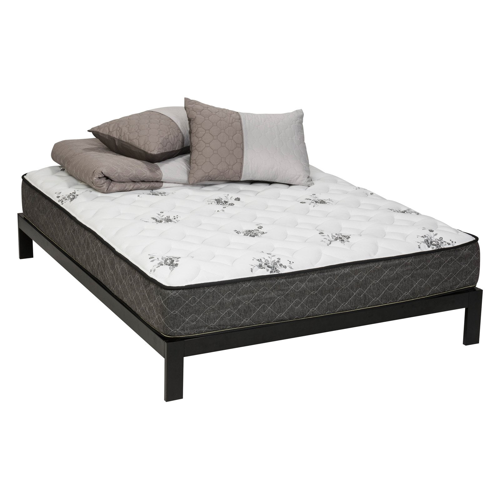 Tranquility Firm Hybrid Wrapped Coil, Memory Foam Mattress and Platform Set
