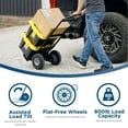 thumbnail image 3 of COSCO Load Assist Hand Truck with P Handle and Flat Free Wheels, 800lb capacity, 3 of 9