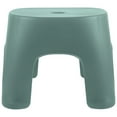 thumbnail image 1 of Miangastore 1PC Multi-use Plastic Stool Anti-slip Low Stool Shoes Wearing Stool Bathroom Small Stool for Home (Green), 1 of 8