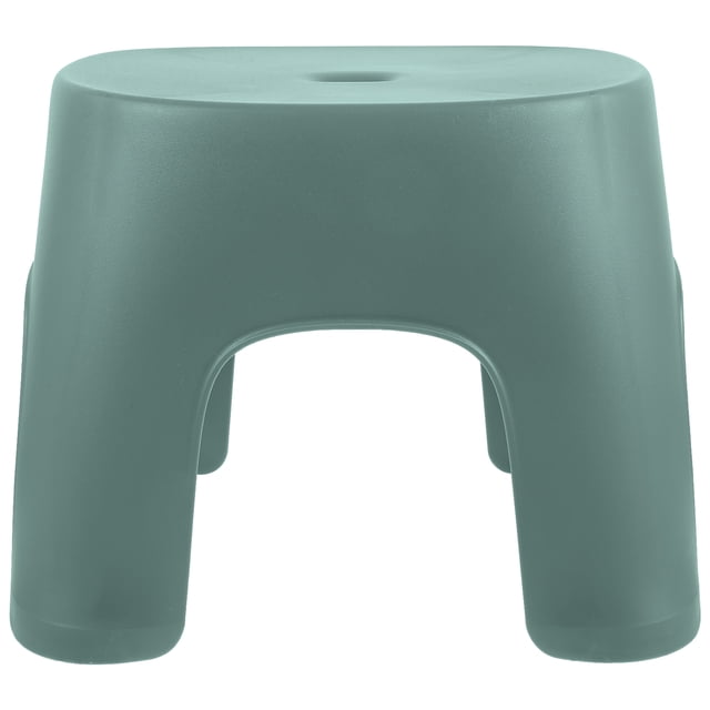 Miangastore 1PC Multi-use Plastic Stool Anti-slip Low Stool Shoes Wearing Stool Bathroom Small Stool for Home (Green)