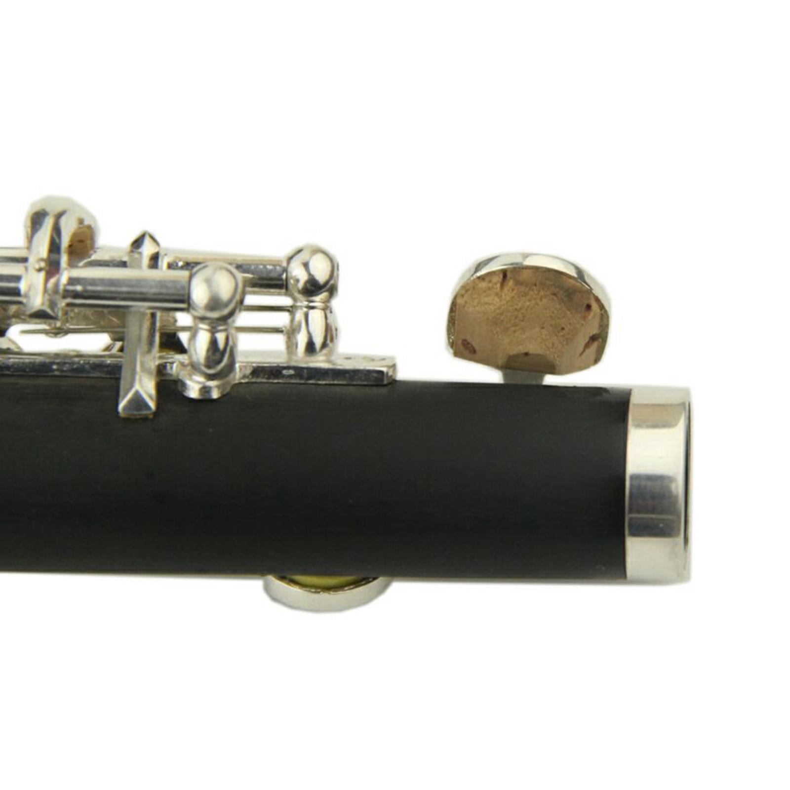 Plated Key of C Piccolo Flute Instruments with Storage Case Cleaning Cloth Screwdriver Cover Student Kids Gifts