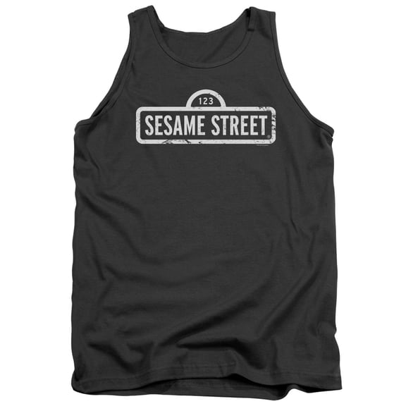 Sesame Street - One Color Logo - Tank Top - Medium