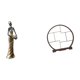 thumbnail image 1 of Figura de mujer africana,Estatua artesanal de una dama tribal africana,hecha a mano,para cafetería.,Figura femenina artesanal de resina africana,Soporte de exhibición de artesanías,Soporte, 1 of 8