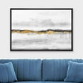 thumbnail image 2 of wall26 Framed Canvas Print Wall Art Black Gold Geometric Wave Landscape Abstract Shapes Illustrations Modern Art Decorative Bohemian Multicolor for Living Room, Bedroom, Office - 24"x36" BL, 2 of 5