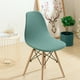 thumbnail image 3 of Funda Para Asiento De Silla Shell Sin Brazos Funda Para Salón Mid-Century Negro Verde Sunnimix funda elástica, 3 of 8