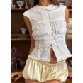 thumbnail image 3 of Rdhnmea Women Bloomer Shorts, Elegant Low Waist Solid Summer Casual Shorts, 3 of 7