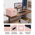 thumbnail image 4 of Organizador de archivos Oterri, caja portátil de piel, paquete de 2, 4 of 6
