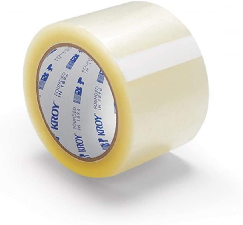 24 Pack Shipping Tape Rolls Clear Packing Tape 1.9 Mil Thick 3 Inch x 110 Yards 
