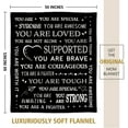 thumbnail image 3 of Gifts for Women or Men - Get Well Soon Blanket, Thinking of You Gifts for Dad Grandpa Brother Friend Coworker, Feel Better After Surgery Gifts for Sick Men, Inspirational Gifts for Her Him, 3 of 6