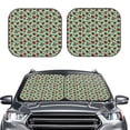 thumbnail image 2 of Fotbe Ladybugs 3 2-Piece Car Windshield Sun Shade | Sun Blocker for Car Windshield | Foldable Automotive Interior Accessories for Sun Protection-Medium, 2 of 7