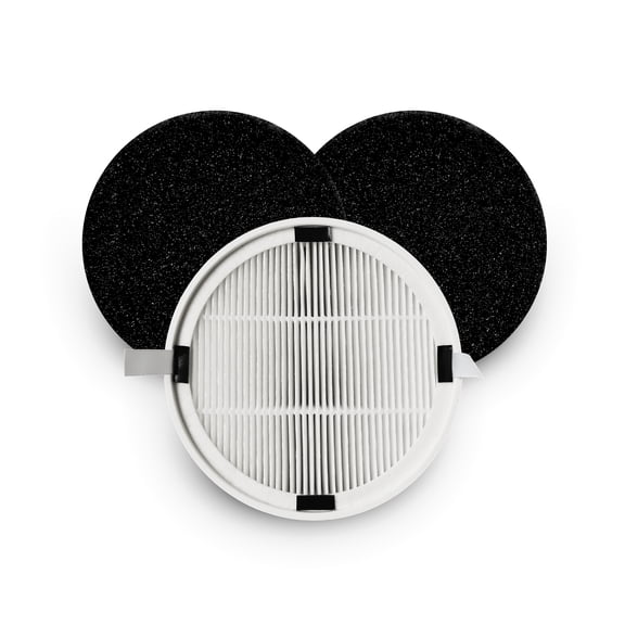 Hunter Fan H-HF125-VP Replacement Filter Value Pack for HP125 Series Air Purifiers, 1 HEPA