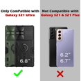 thumbnail image 2 of 1 funda para teléfono Galaxy Samsung s21 ultra (Samsung S21 ultra-Black Rhino [Black]) Levamdar CZJP-HY52-1, 2 of 3