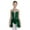 Green, variant on Haitryli Girls Ballet Dress Crystal Sparkly Lyrical Dance Costume Mesh Patchwork Figure Skating Dance Wear Light Purple 10