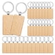 thumbnail image 1 of 50 Piezas de Etiquetas de Madera en Blanco para Llaves, Llaveros de Madera Sin Terminar, Etiquetas para Llaves para Manualidades de Bricolaje, Rectangulares, 1 of 7