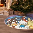 thumbnail image 2 of Lsque Sanrio Print Christmas Tree Skirt with Ties and Velcro,Xmas Holiday Decorations, Adjustable Tree Skirt-36", 2 of 6