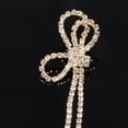thumbnail image 3 of Sunjoy Tech 1 Pair Drop Earrings Rhinestones Tassels Jewelry Shining Korean Style Dangle Earrings for Wedding Party Banquet Prom, 3 of 3
