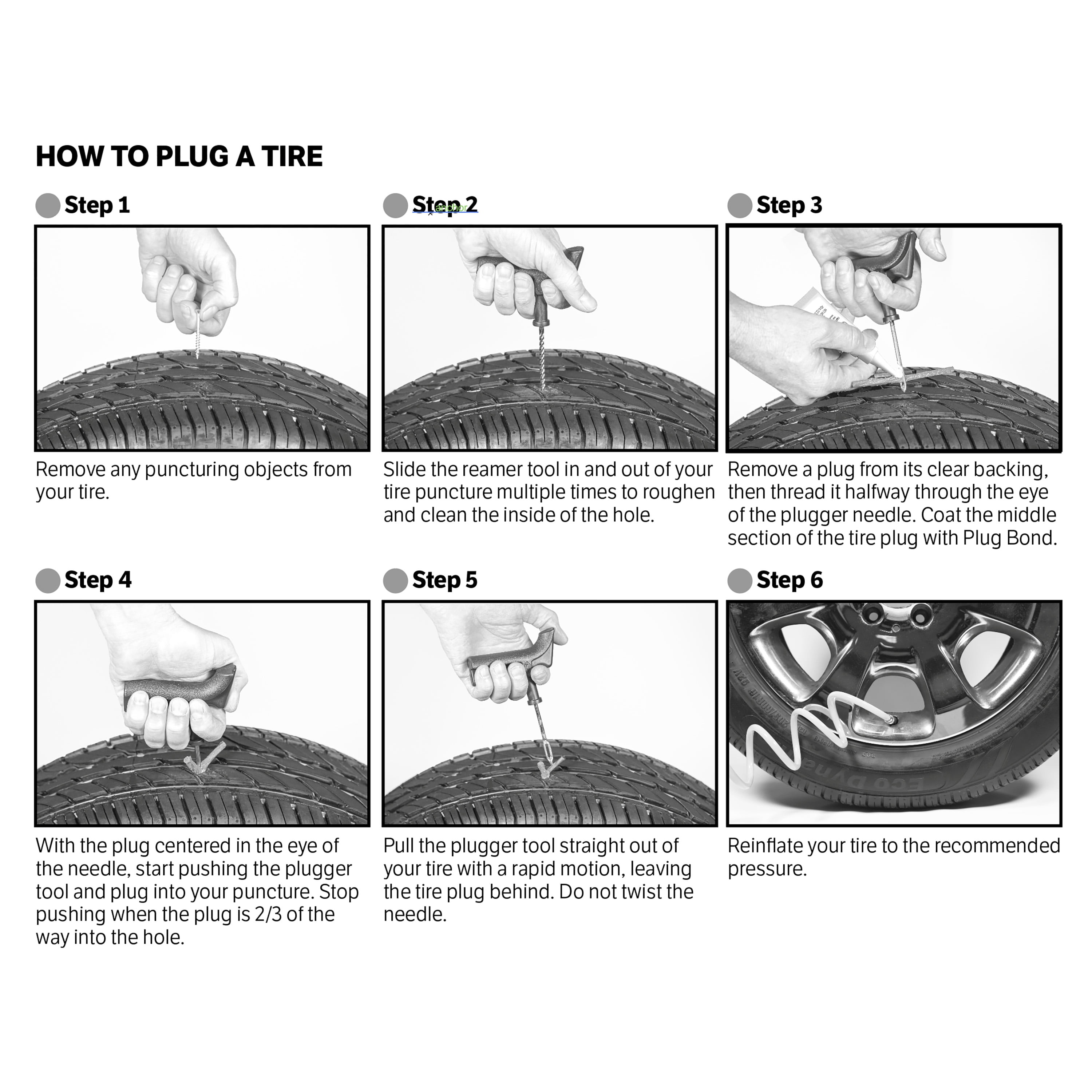 Reifenpannenset Slime - Tyre Plug Kit