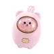 thumbnail image 1 of Calentador de manos eléctrico portátil de bolsillo para invierno, ideal para camping, oficina y viajes. Rosa, 1 of 9