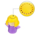 thumbnail image 2 of 2 Pack Microwave Cleaner Steam Angry-mama Easily Cleans the Crud In Minutes. Microwave Oven Cleaner Steam for Home or Office Kitchens (Purple and blue), 2 of 6