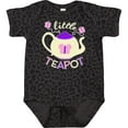 thumbnail image 3 of Inktastic Little Teapot Cute Teapot with Butterflies Boys or Girls Baby Bodysuit, 3 of 5