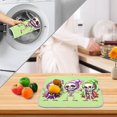 thumbnail image 4 of Ryvnso Art Skull Pattern Dish Drying Mat for Kitchen Countertop 16x18 Small Dish Pad Drainer Rack Dish Sink Mats, 4 of 7