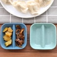 thumbnail image 3 of Happy Date Dual Dipping Bowls Dual Sauce Bowls Divided Sauce Dishes Wasabi Sushi Dipping Plates Appetizer Serving Tray for Restaurant Kitchen, Soy Sauce, Ketchup, BBQ Sauce, 3 of 9