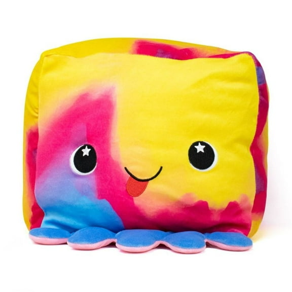 Moosh-Moosh Official 10 inch Eve the Octopus Squared - Kid's Ultra Soft Stuffed Plush Toy