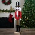 thumbnail image 2 of Northlight Casse-Noisette Christmas Soldier Rouge et Or 36 Pouces avec Épée, 2 of 5