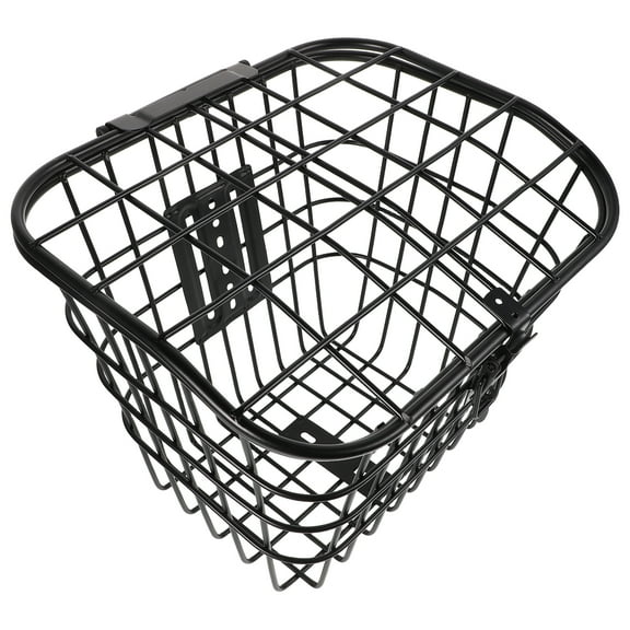 Zehuanyu Rear Bikes Basket Wire Mesh Bikes Basket Detachable Bicycle Basket Front Hanging Bikes Basket Mountain Bikes Frame Basket Bikes Cargo Rack