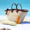 thumbnail image 5 of Womens Sun Hat w/ Floppy Brim, Straw Edge Foldable Gardening Hiking Beach Hat for Women, 5 of 7