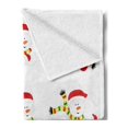 thumbnail image 2 of Christmas Soft Flannel Fleece Throw Blanket, Snowman with Scarf Different Funny Poses Noel Festivities Themed Motifs, Cozy Plush for Indoor and Outdoor Use, 60" x 80", Red White Green, by Ambesonne, 2 of 5