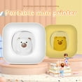 thumbnail image 2 of Impresora portátil Mini impresora fotográfica instantánea térmica de bolsillo, máquina para hacer etiquetas, conexión inalámbrica BT, compatible con aplicaciones de Android o iOS, compatible con, 2 of 8
