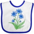 thumbnail image 3 of Inktastic Cornflower Boys or Girls Baby Bib, 3 of 4