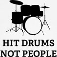 thumbnail image 3 of CafePress - Hit Drums Not People Classic Thong - Women's Novelty Thong Panties Underwear, 3 of 4