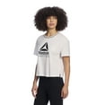 thumbnail image 4 of Reebok Women's Cropped Graphic Tee with Side Slits, Sizes XS-XXXL, 4 of 6