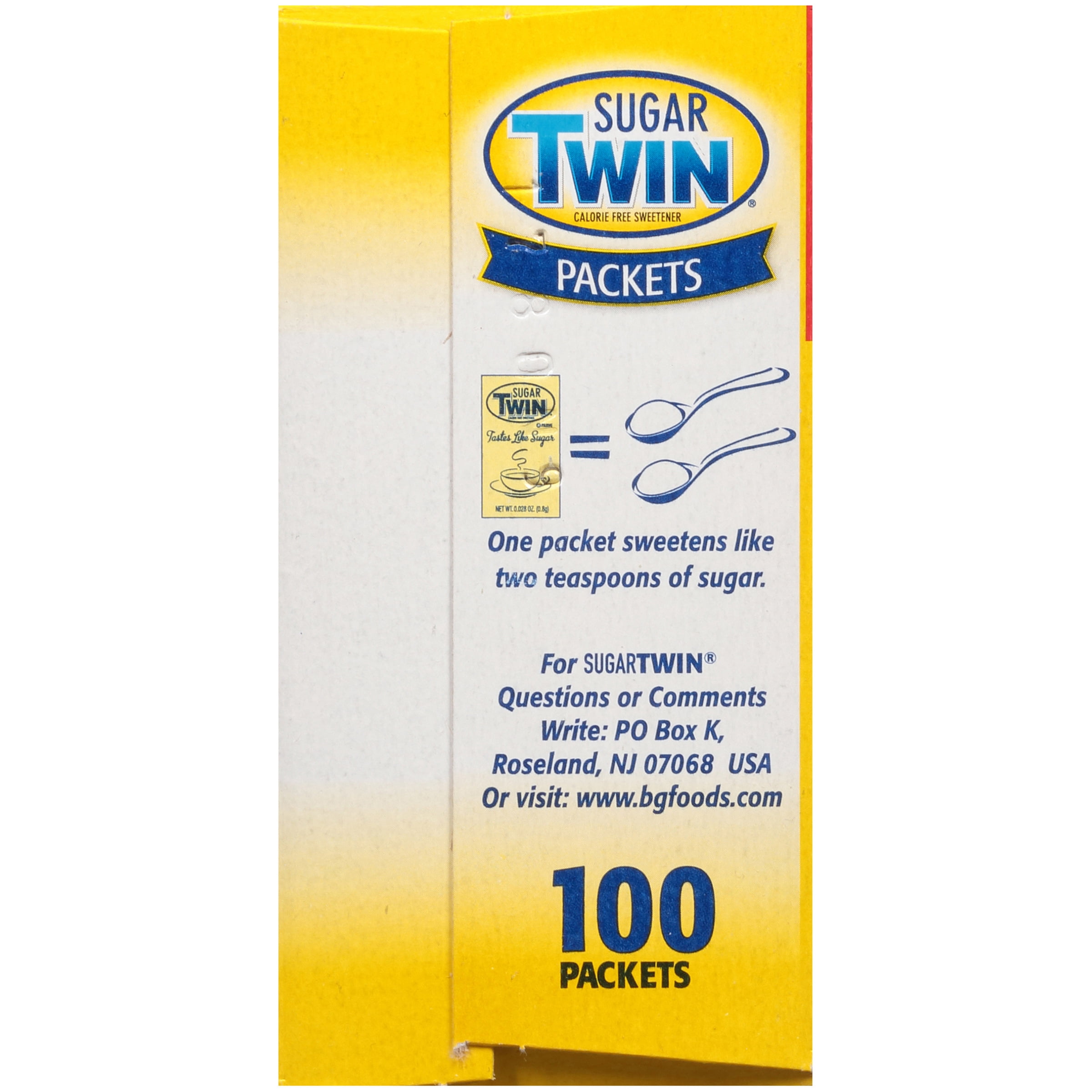 Sugar Twin® Sweetener 100 ct Packets