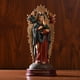 thumbnail image 5 of Estatua de monja hecha a mano en resina, 6 x 5,5 x 14,5 cm, 190 g, líneas suaves, para decoración del hogar, estantería familiar, repisa de la chimenea, regalo, 5 of 8
